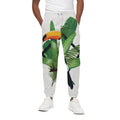 Tropical Toco Toucan Print Cotton Sweatpants