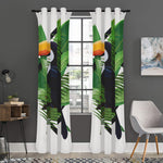 Tropical Toco  Toucan Print Curtain