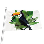 Tropical Toco  Toucan Print Flag