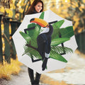 Tropical Toco Toucan Print Foldable Umbrella