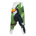 Tropical Toco Toucan Print Hammer Pants