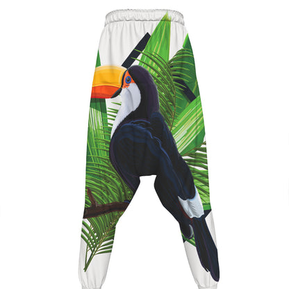Tropical Toco  Toucan Print Hammer Pants