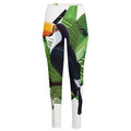 Tropical Toco Toucan Print High-Waisted Pocket Leggings