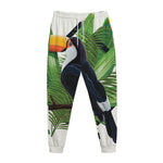 Tropical Toco  Toucan Print Jogger Pants