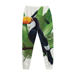 Tropical Toco  Toucan Print Jogger Pants