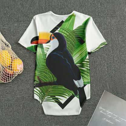 Tropical Toco  Toucan Print Men's Bodysuit