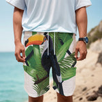 Tropical Toco  Toucan Print Men's Cargo Shorts