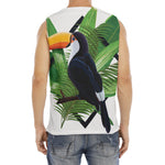 Tropical Toco  Toucan Print Men's Fitness Tank Top