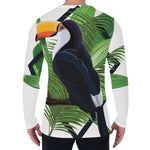 Tropical Toco  Toucan Print Men's Long Sleeve T-Shirt