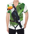 Tropical Toco Toucan Print Men's Shirt