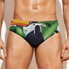 Tropical Toco  Toucan Print Men's Swim Briefs