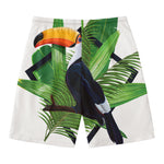 Tropical Toco  Toucan Print Men's Swim Trunks