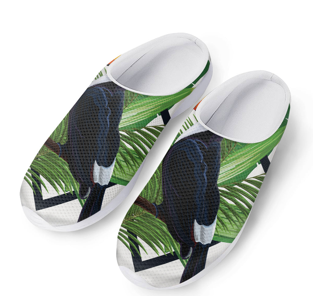 Tropical Toco  Toucan Print Mesh Casual Shoes