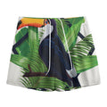 Tropical Toco Toucan Print Mesh Shorts
