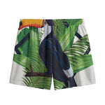 Tropical Toco  Toucan Print Mesh Shorts