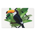 Tropical Toco Toucan Print Polyester Doormat
