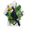 Tropical Toco  Toucan Print Rayon Hawaiian Shirt