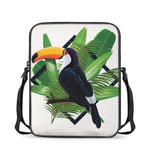 Tropical Toco  Toucan Print Rectangular Crossbody Bag