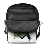 Tropical Toco  Toucan Print Rectangular Crossbody Bag