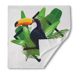 Tropical Toco  Toucan Print Silk Bandana