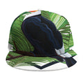 Tropical Toco Toucan Print Snapback Cap