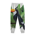 Tropical Toco Toucan Print Sweatpants