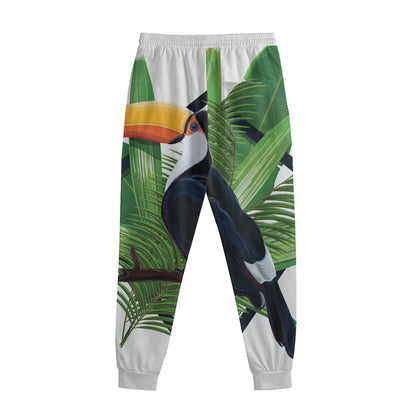 Tropical Toco  Toucan Print Sweatpants
