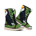 Tropical Toco Toucan Print Winter Boots