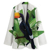 Tropical Toco  Toucan Print Women's Blazer