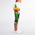 Tropical Toco  Toucan Print Women's Capri Leggings