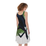 Tropical Toco  Toucan Print Women's Sleeveless Dress