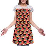 Tropical Toco Toucan Pattern Print Adjustable Apron