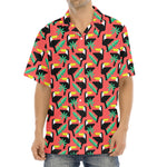 Tropical Toco Toucan Pattern Print Aloha Shirt