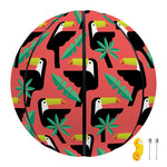 Tropical Toco Toucan Pattern Print Basketball