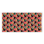 Tropical Toco Toucan Pattern Print Beach Towel