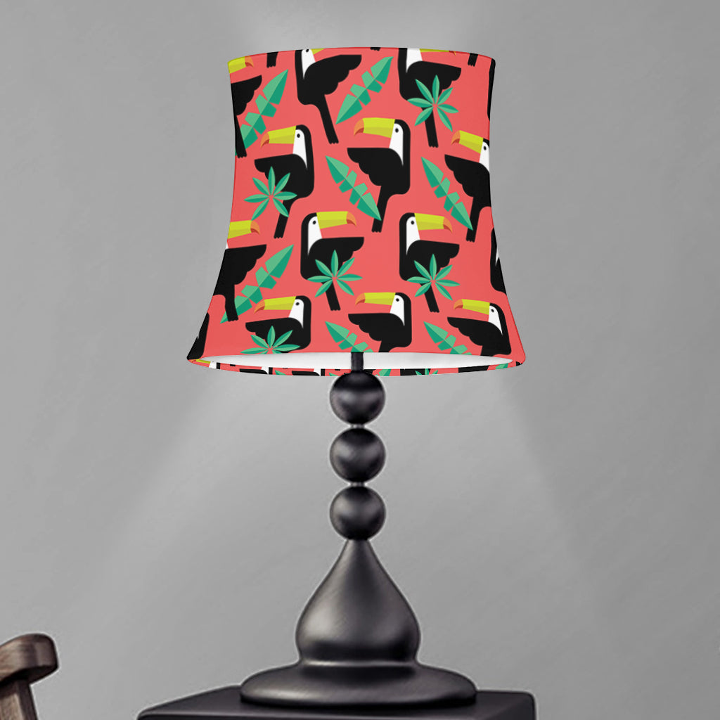 Tropical Toco Toucan Pattern Print Bell Lamp Shade