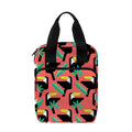Tropical Toco Toucan Pattern Print Bible Tote Bag