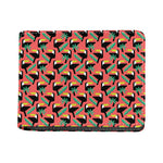 Tropical Toco Toucan Pattern Print Bifold Wallet