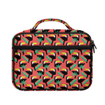 Tropical Toco Toucan Pattern Print Briefcase Bible Bag