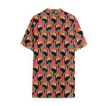 Tropical Toco Toucan Pattern Print Cotton Hawaiian Shirt