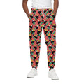 Tropical Toco Toucan Pattern Print Cotton Sweatpants