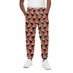 Tropical Toco Toucan Pattern Print Cotton Pants