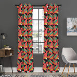 Tropical Toco Toucan Pattern Print Curtain