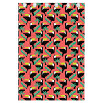 Tropical Toco Toucan Pattern Print Curtain