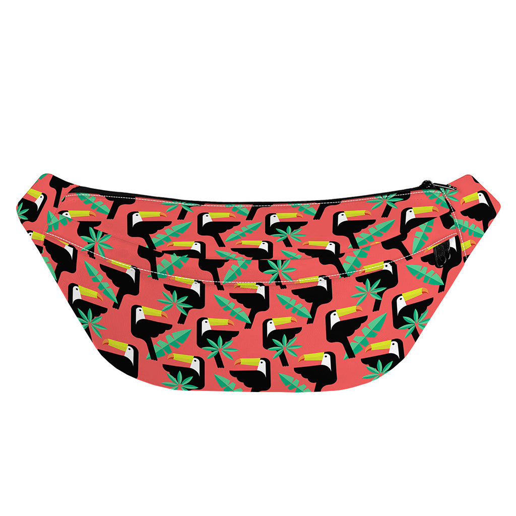 Tropical Toco Toucan Pattern Print Fanny Pack
