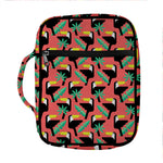 Tropical Toco Toucan Pattern Print Front Pocket Bible Bag