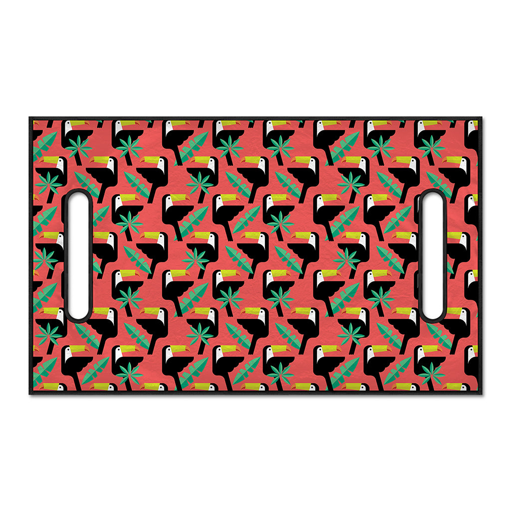 Tropical Toco Toucan Pattern Print Golf Cart Seat Cover