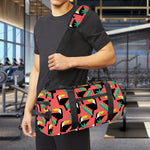 Tropical Toco Toucan Pattern Print Gym Bag