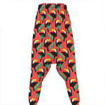 Tropical Toco Toucan Pattern Print Hammer Pants
