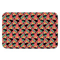 Tropical Toco Toucan Pattern Print Indoor Door Mat